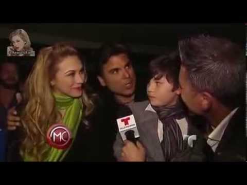 ★ Aracely Arámbula ★ Sebastian Rulli and his family watched La Patrona