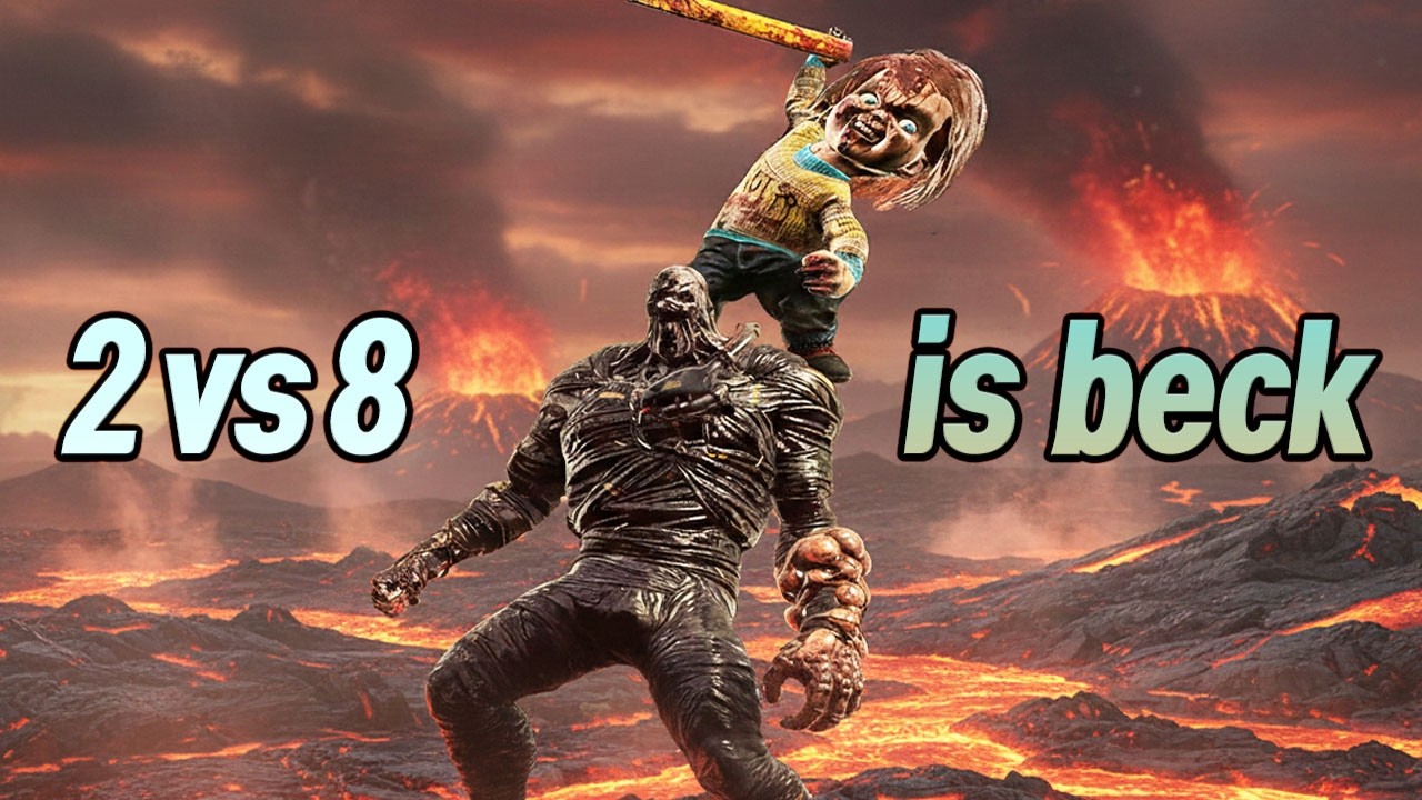 2대8 처키추가 & 네메시스 좀비가 4마리입니다 - Dead by Daylight