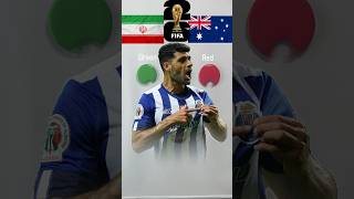 Iran 🇮🇷 vs Australia 🇦🇺! World Cup Group Stage Color Mixing Challenge! ⚽🏆
