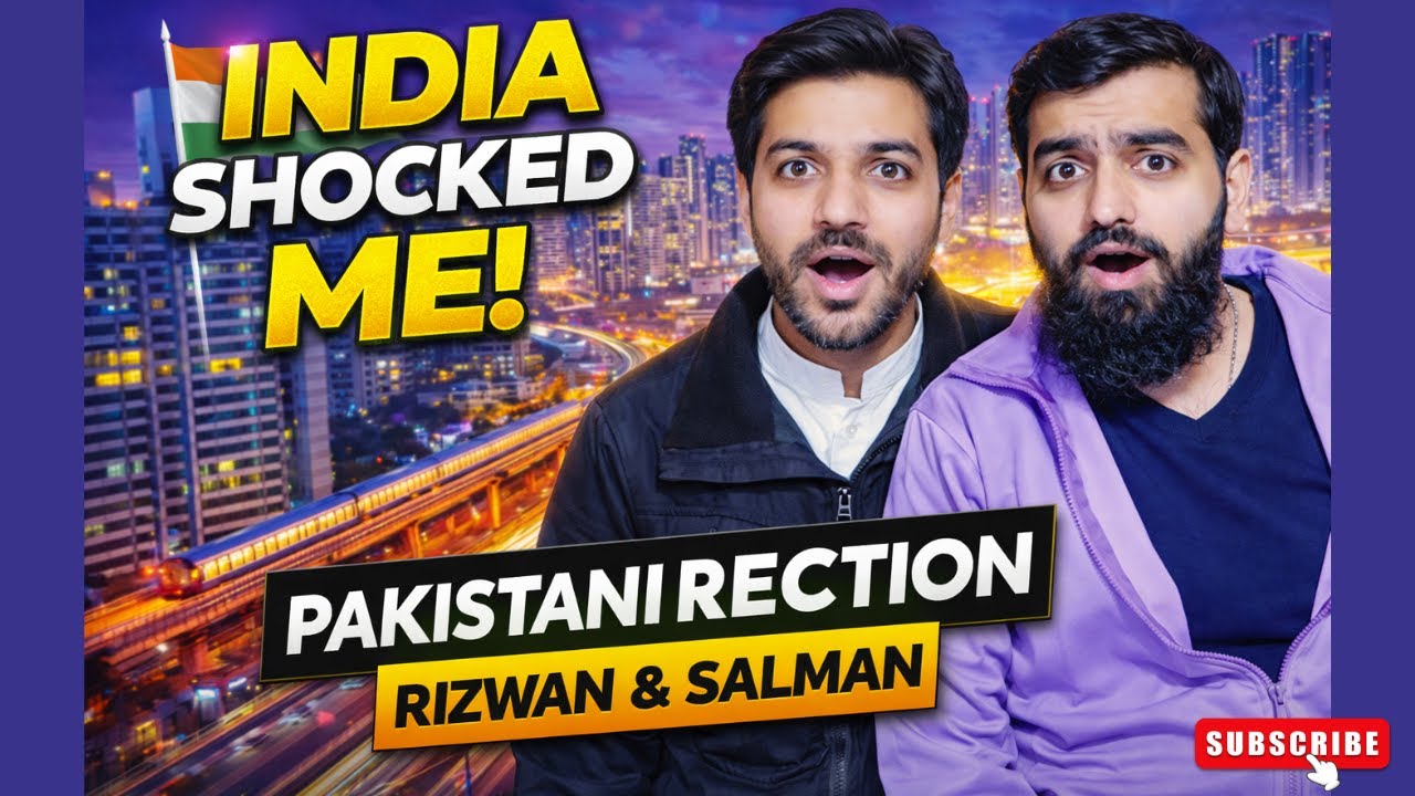 Emerging India Rising Superpower 2025 🇮🇳  Pakistani Reaction by Rizwan & Salman
