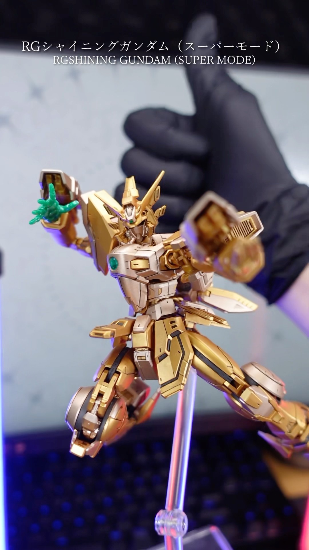 RG シャイニングガンダム　(真のスーパーモード) 塗装完成品 RG シャイニングガンダム (真のスーパーモード) 塗装完成品