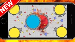 Diep.io Mobile Mothership Destruction  Domination Control - New Update/New Game Modes!!