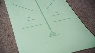 Tappetino Yoga TPE 183x61 Cm - Spessore 6 Mm - Antiscivolo Con Linee Guida - Per Pilates E Fitness - Foto 3