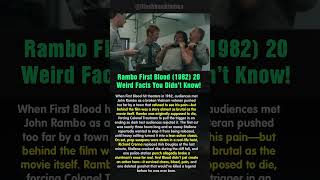 Rambo First Blood (1982) 20 Weird Facts You Didn’t Know! #shorts