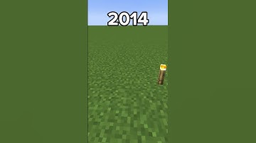 Minecraft: New Vs Old... 🥺 (Nostalgia) #minecraft #nostalgia #Shorts |