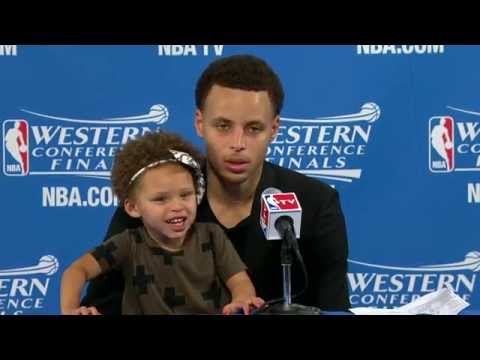 Steph Curry's Daughter Riley Steals the Show