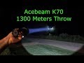 Acebeam K70 Spotlight 1300 Meters Throw Prince