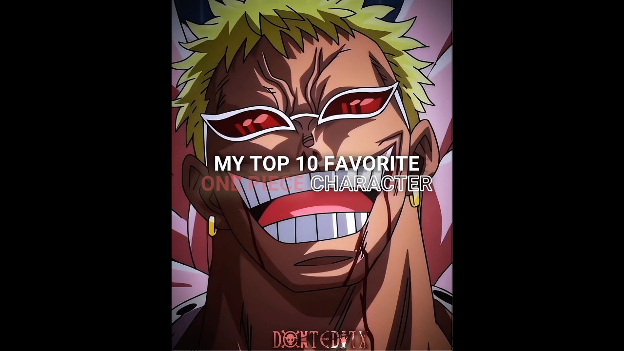 My Top 10 Favorite One Piece Characters 