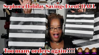 Sephora Holiday Savings Event Haul