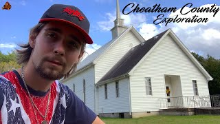 UPCHURCH FAN EXPLORES POND CREEK ROAD IN CHEATHAM COUNTY!!! (CM40 Vlog)