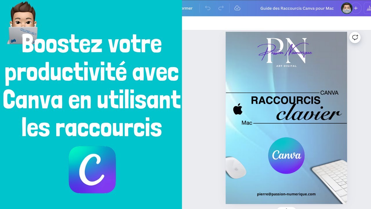 Boostez votre productivité avec Canva en utilisant les raccourcis clavier