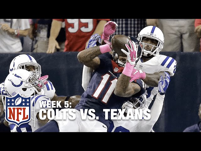 Incredible Hail Mary TD Catch by Texans Rookie WR Jaelen Strong, Colts vs.  Texans