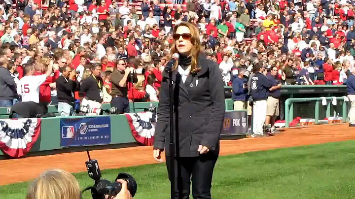 Susan Tedeschi ~ Sings the National Anthem before ...