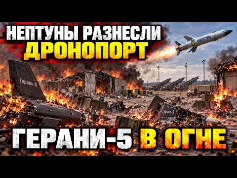 "НЕПТУНЫ" ВЗОРВАЛИ БАЗУ РЕАКТИВНЫХ "ГЕРАНЕЙ": УЖАСАЮЩИЕ ПОСЛЕДСТВИЯ ПОД ОРЛОМ!