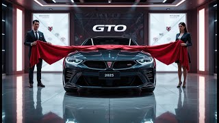 Pontiac GTO 2025 – Interior, Performance & Road Review