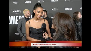 Celebrity Kearran Giovanni Interview During Homestead Premiere Wealth