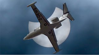 Celebrity Chasing the Eclipse: Channel Jets Eclipse Aerospace EA500 2-DEWS Profile