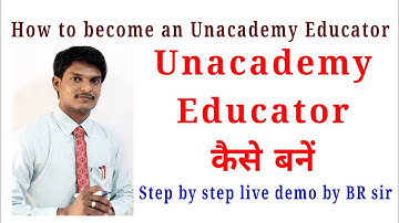 How to become an Unacademy Educator? | Unacademy demo video