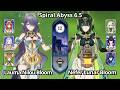 C0 Lauma Nilou Bloom &amp; C0 Nefer Lunar Bloom - Spiral Abyss Floor 12 Genshin Impact 6.5
