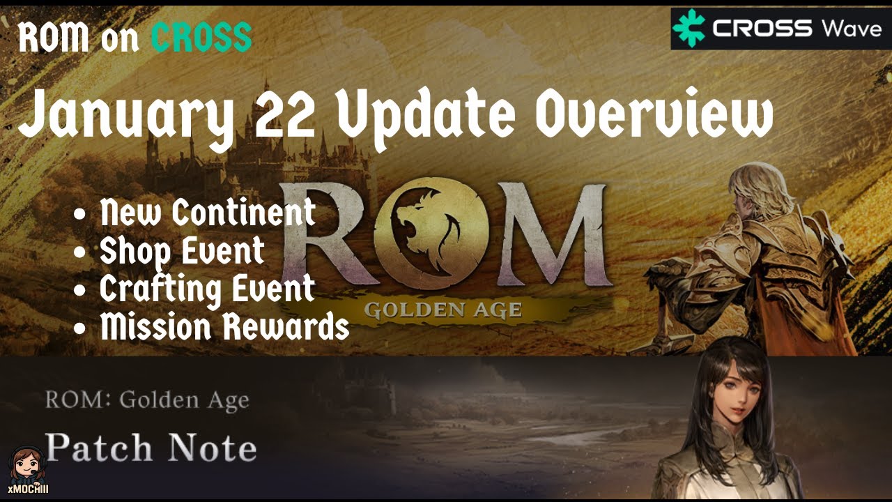 ROM: Golden Age on CROSS | January 22, 2026 Patch Notes Overview 🔥 New Updates Explained!