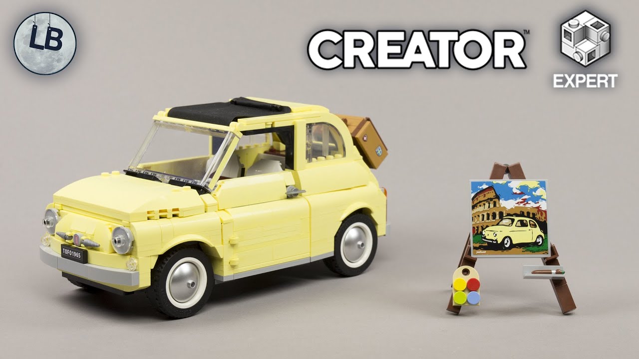 LEGO 10271 - Fiat 500 - Creator Expert - Speed Build Review