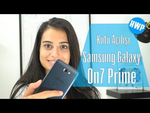 Samsung Galaxy On7 Prime Kutu Açılışı