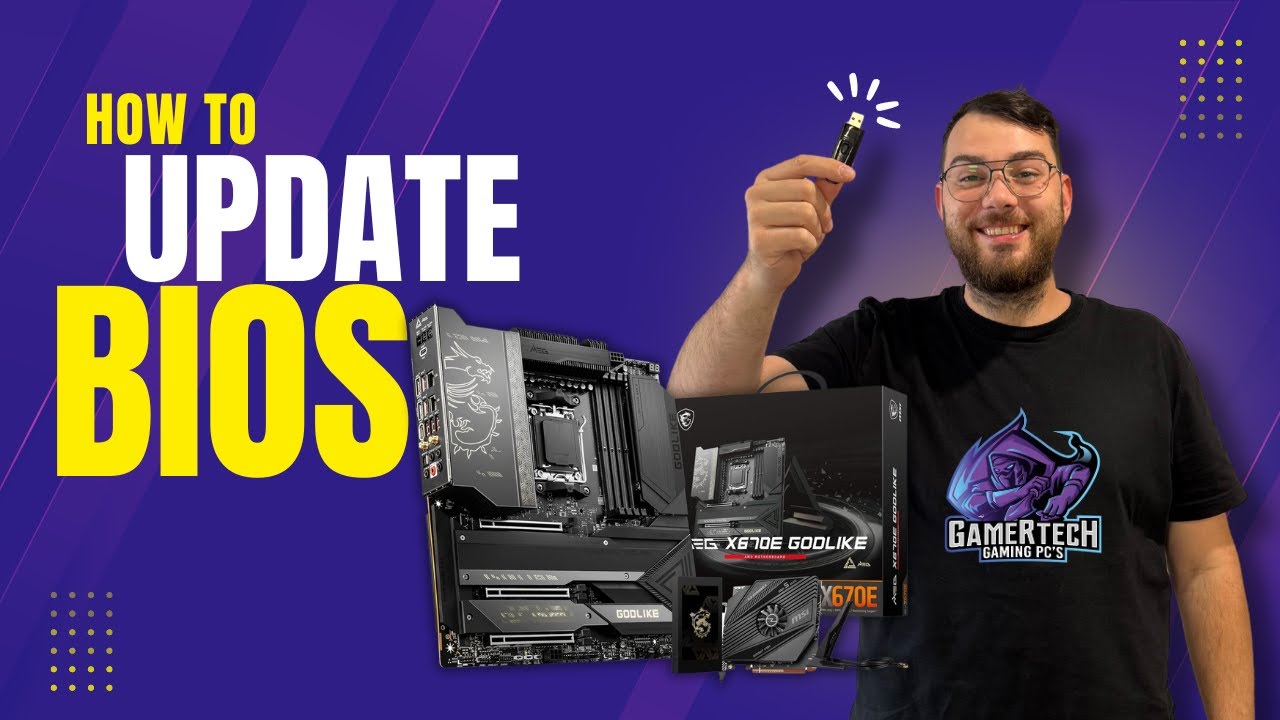 MSI MEG X670E GODLIKE Motherboard BIOS Update (Step by Step Guide ...
