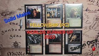 LOTR TCG - Fellowship (PC) - 2023 Worlds Runner-Up: Solid Mains / Sauron Orcs