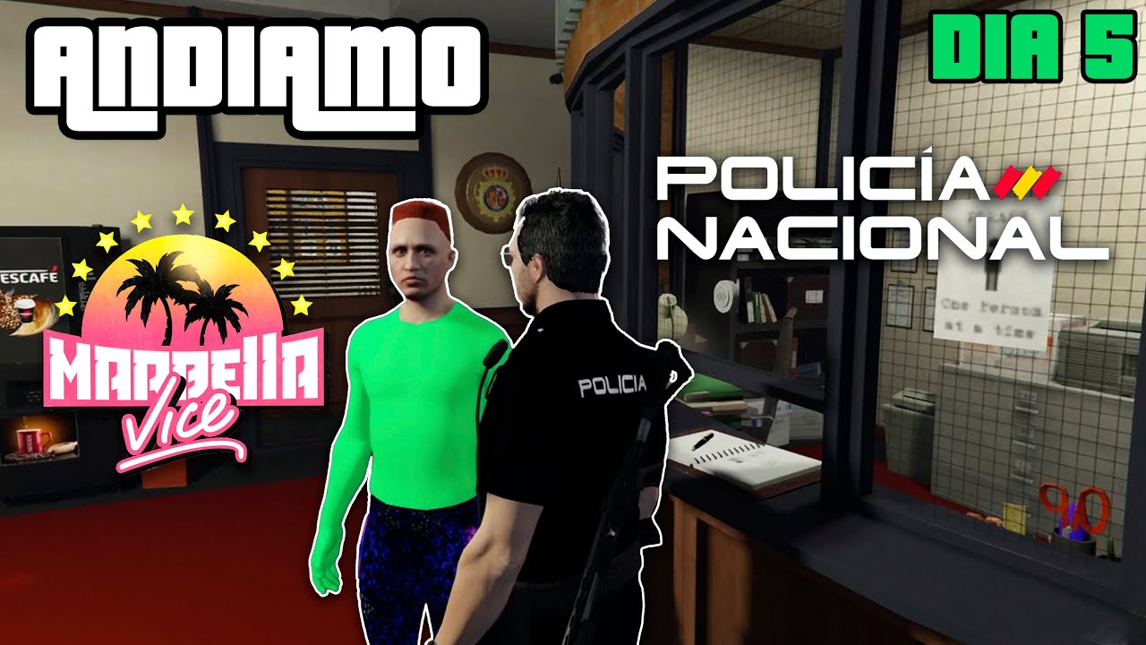 ANDIAMO se hace POLICIA / JAGGER en MARBELLA VICE *MEJORES MOMENTOS*