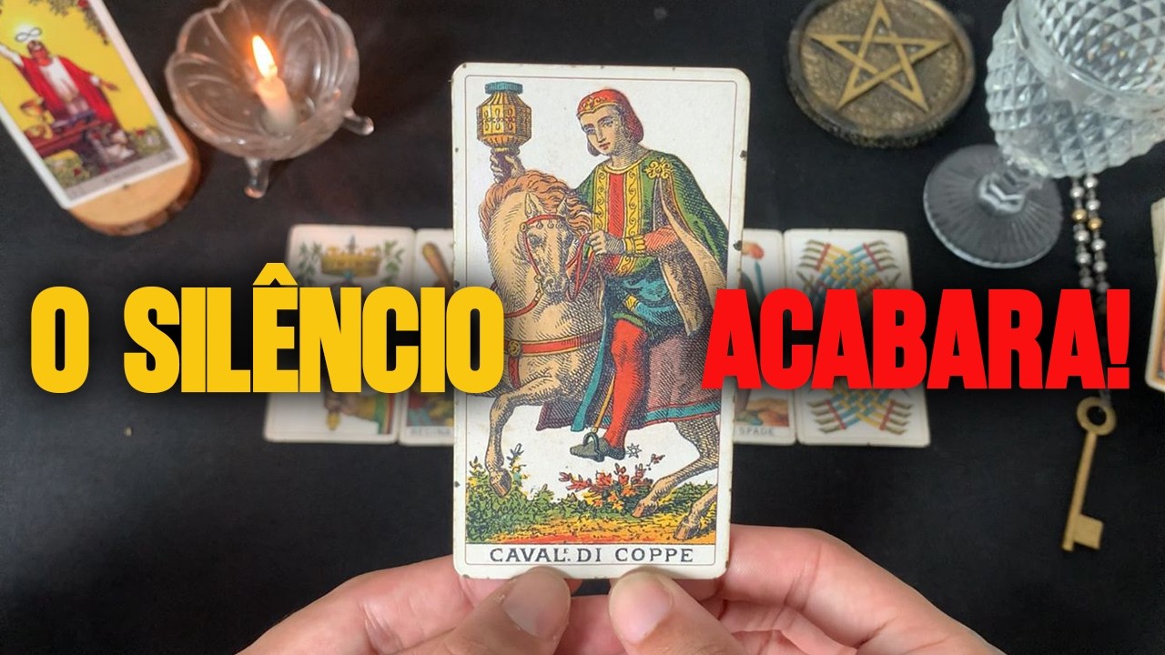👁️ O silêncio será quebrado! | O tarot te revela como será #tarot #tarotinterativo