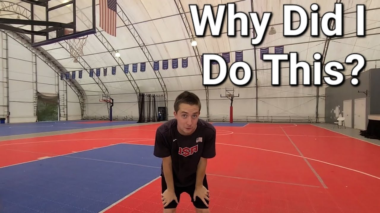 Bad Basketball Player Shoots 1000 Free Throws (Daily Vlog 346) YouTube