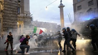 Italie : des néofascistes anti-pass sanitaire sèment le chaos à Rome