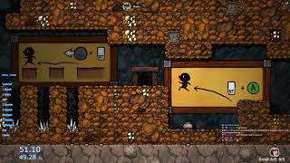 Tutorial% in 1:20:610 | Spelunky HD