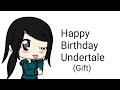 Happy 3rd year anniversary undertale gvmv