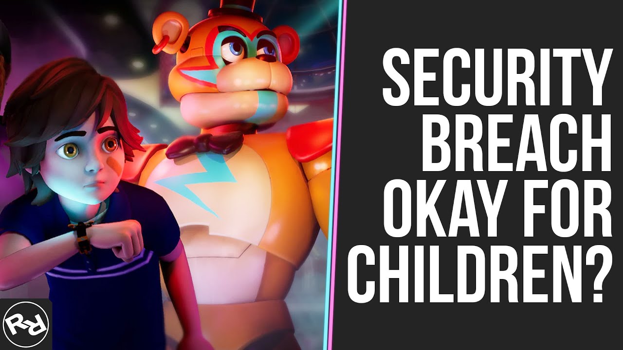 Kids Play Five Nights At Freddy's: Security Breach