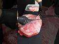 お肉の色変わりについて。 #nikuhack #asmr #肉屋 #肉磨き