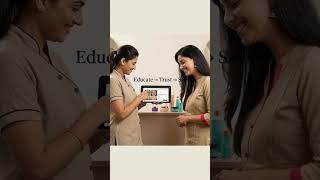 Product Nahi, Education Becho | Parlour & Beauty Business Growth Tips #capvar #shorts