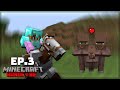 MAKING A VILLAGER BREEDER IN MINECRAFT HARDCORE (Ep. 3)