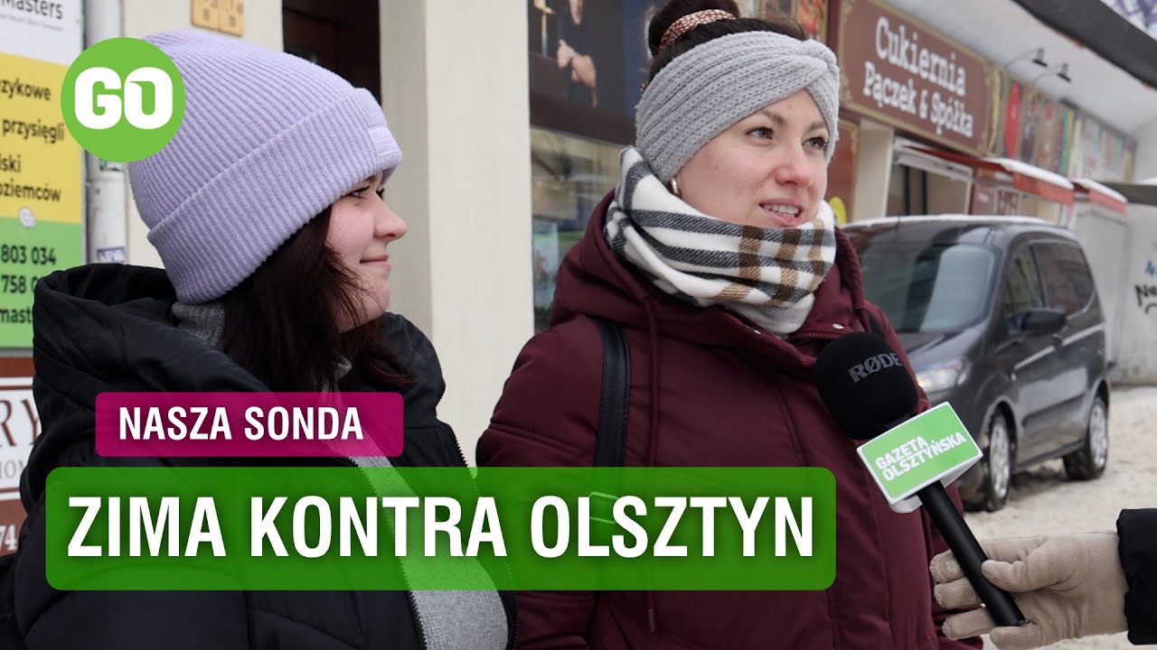Zima kontra Olsztyn - czy ulice i chodniki zdają zimowy egzamin? Sonda uliczna
