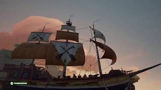 SoT - Sea of Thieves Scurvy Bilge Rat Hull   Sails   Sovereign Figurehead (360 View) $350,000 Boat!!