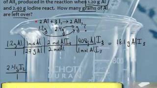 Intro to Chemistry:  5.3  Limiting Reactants (2/3)