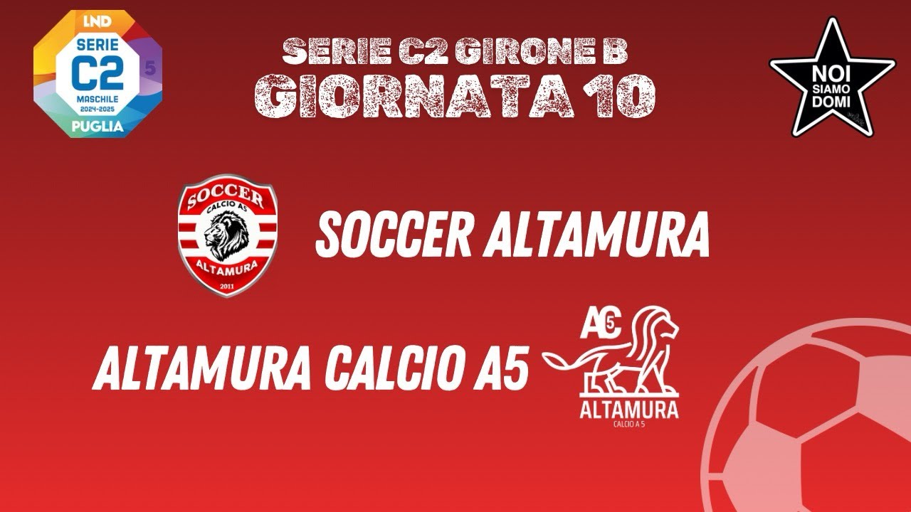 HIGHLIGHTS SOCCER ALTAMURA VS ALTAMURA CALCIO A5