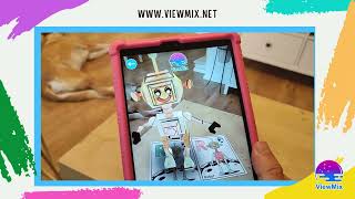 ViewMix App Augmented reality Robot Coloring Page