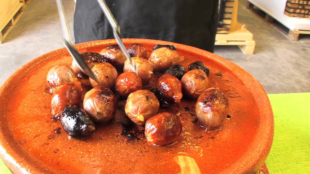 Carnes piedra quemadores