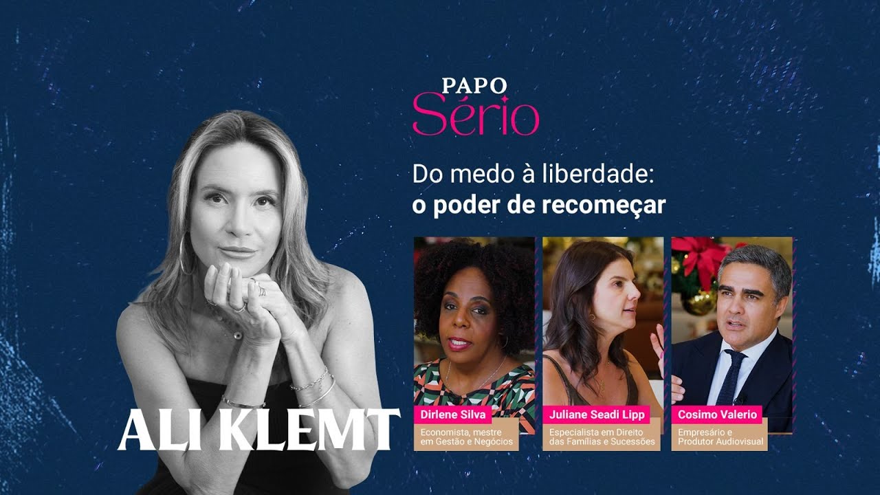 Do medo à liberdade: o poder de recomeçar | Papo Sério: Temp. 2 - Ep. 2