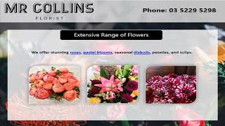 Premium Flower Delivery in Geelong
