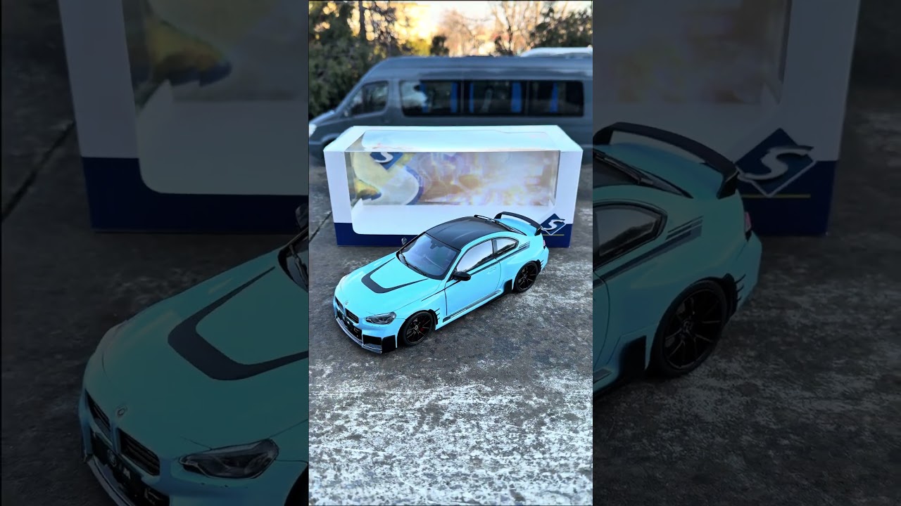 BMW M2 M Performance (Zandvoort Blue) by Solido 