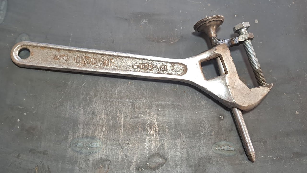 DIY Multi-Tool Made From a Broken Wrench