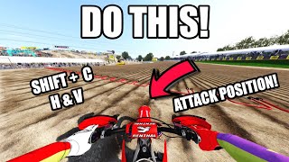 Adjusting rider position: Why so many riders get it wrong in Mx Bikes!