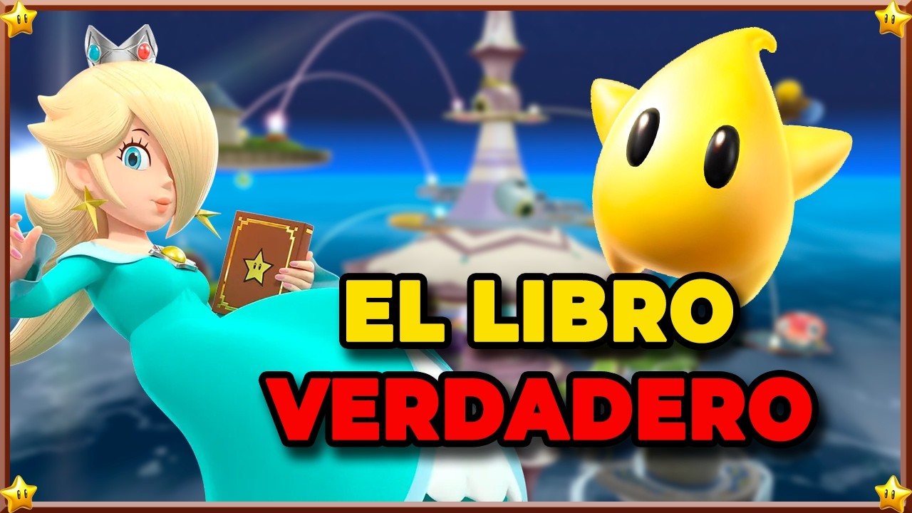 ¡Leyendo el LIBRO REAL de historias de Rosalina de SUPER MARIO GALAXY! | Starring @NinteNella